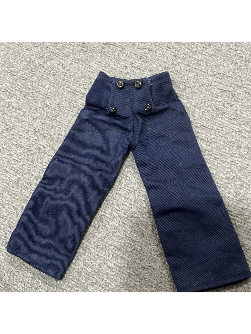 Vintage 1964 GI Joe Navy Action Sailor Shore Patrol Long Zipper Pants Only